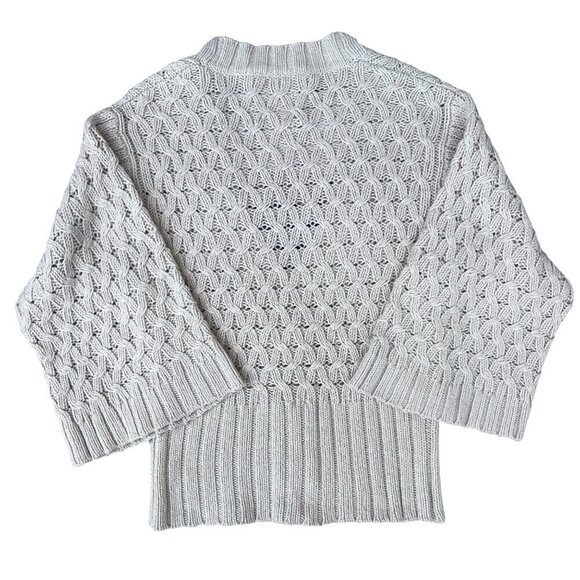 Old Navy Womens Cardigan Size S Chunky Cable Knit Layering Cozy Comfy Minimalist - Picture 2 of 7